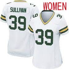 Women Green Bay Packers #39 Chandon Sullivan Nike White Game NFL Jersey
